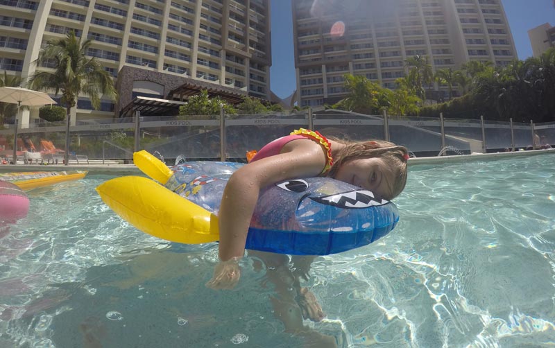 Onde ficar em Puerto Vallarta: Alice na Kids Pool do Now Amber