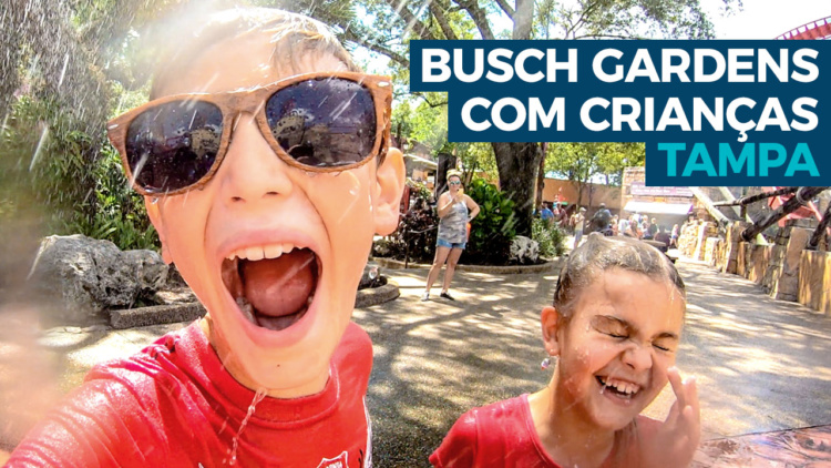 Busch Gardens com Crianças
